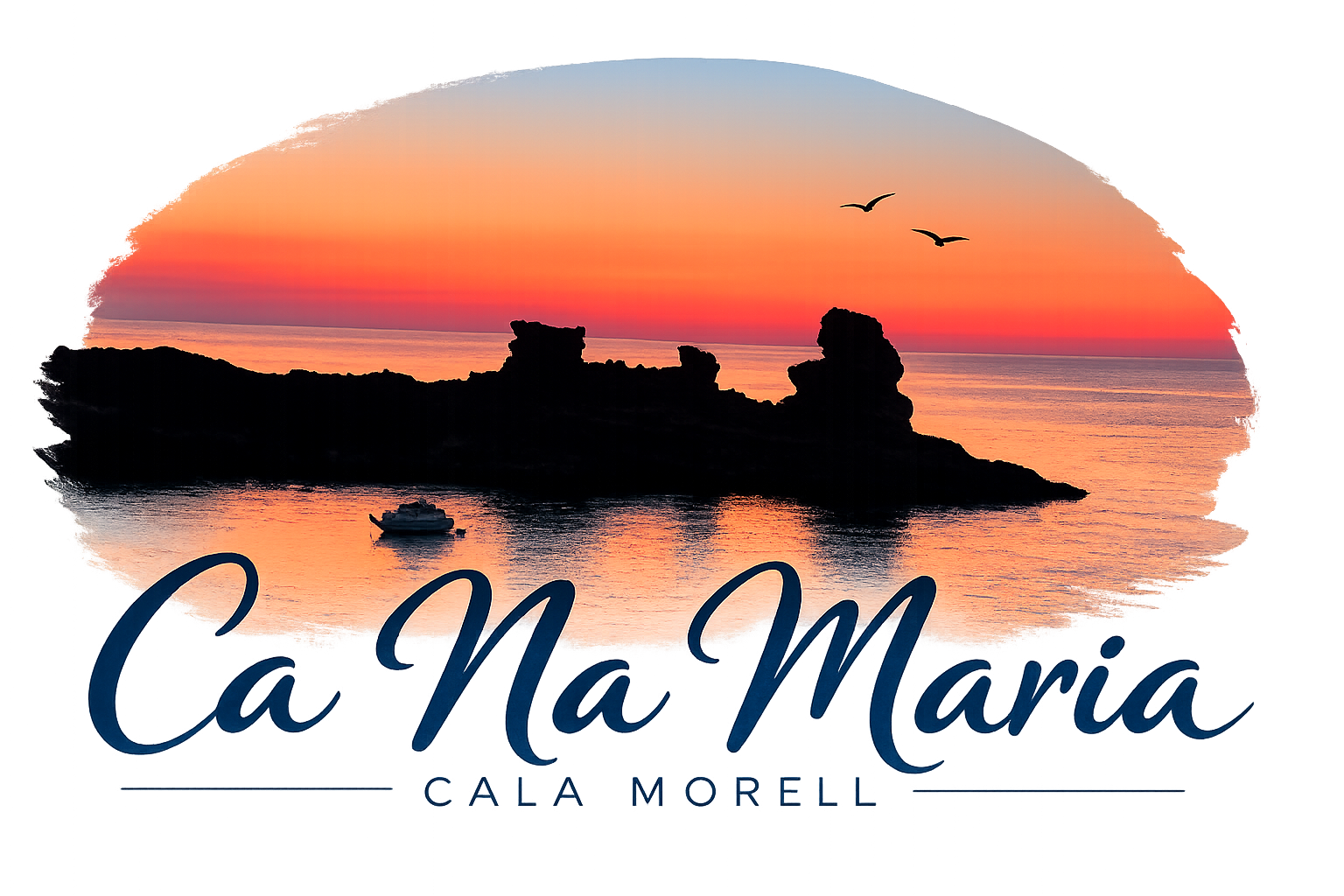 Ca Na Maria – Casa vacacional per 6 persones a primera línia de mar en Cala Morell (Menorca)